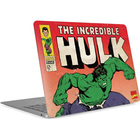 Marvel Classic Comics The Incredible Hulk Apple MacBook Air Skin